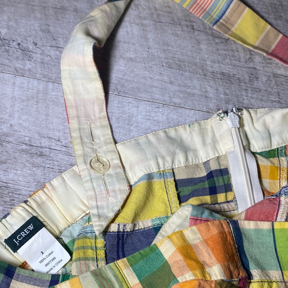 J. Crew Multicolor Plaid Tank Top - Picture 7 of 11